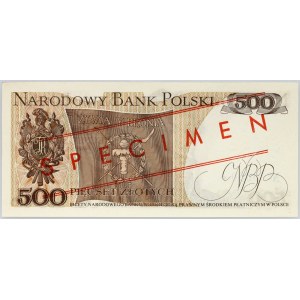 PRL, 500 złotych 15.6.1976, WZÓR, No. 0050, seria AF