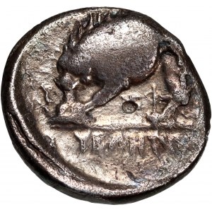 Greece, Southern Italy, Lucania, Velia, 350-320 BC, Didrachm