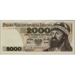 PRL, 2000 złotych 1.05.1977, seria E
