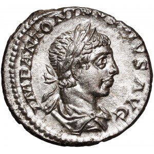 Roman Empire, Elagabalus, 218-222, Denar, Rome