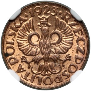 Second Republic, 1 penny 1923, Kings Norton