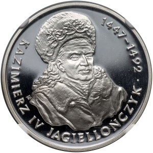 III RP, 200000 złotych 1993, Kazimierz IV Jagiellończyk (popiersie)