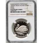 PRL, 1000 złotych 1984, Łabędź, PRÓBA, srebro