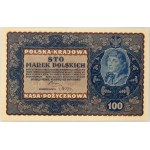 II RP, 100 marek polskich 23.08.1919, IJ serja X
