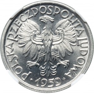 PRL, 2 zloty 1959, Warsaw, Berry