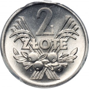 PRL, 2 zloty 1958, Warsaw, Berry