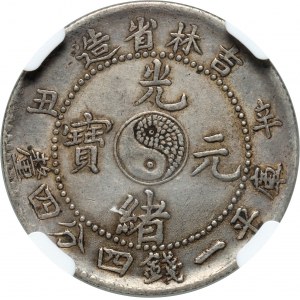 China, Kirin, Guangxu, 20 Cents CD (1901)