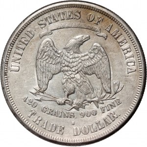 USA, Trade Dollar 1874 S, San Francisco, Trade Dollar