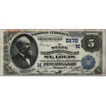 Vereinigte Staaten von Amerika, Nationale Währung, Missouri, The State National Bank of Saint Louis, $5 1882, Serie K
