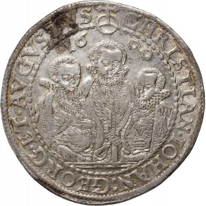 Germany, Saxony, Christian II, Johann Georg and August, Thaler 1600 HB, Dresden