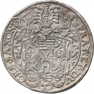 Germany, Saxony, Christian II, Johann Georg and August, Thaler 1600 HB, Dresden