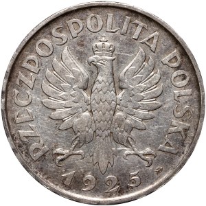 II RP, 5 złotych 1925, Warszawa, Konstytucja, 81 perełek