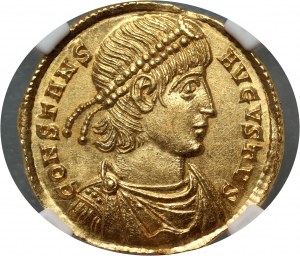 Roman Empire, Constans 337-350, Solidus, Trier