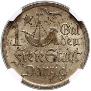 Wolne Miasto Gdańsk, gulden 1923, Utrecht, Koga