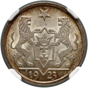 Wolne Miasto Gdańsk, gulden 1923, Utrecht, Koga