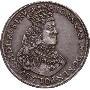John II Casimir, thaler 1651, Elbląg