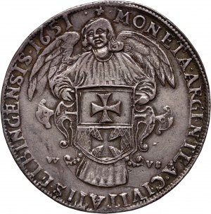 Jan II Kazimierz, talar 1651, Elbląg