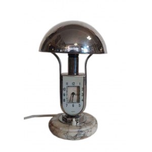 Lampka z zegarem Mofen Art Deco