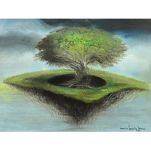 Mariola Swigulska, Tree in the hole, 2022