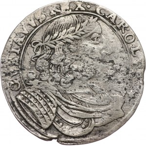 Karol X Gustaw, okupacja szwedzka, ort bez daty (1656), Elbląg
