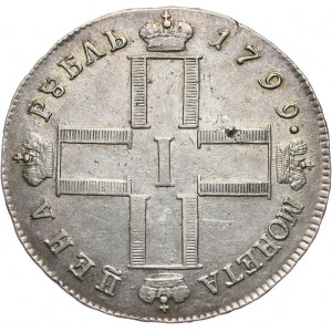 Russia, Paul I, Rouble 1799 СМ МБ, Petersburg