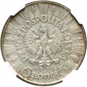 II RP, 5 złotych 1936, Warszawa, Józef Piłsudski