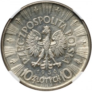 II RP, 10 złotych 1936, Warszawa, Józef Piłsudski