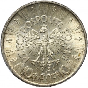 II RP, 10 złotych 1936, Warszawa, Józef Piłsudski