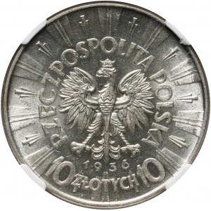 II RP, 10 złotych 1936, Warszawa, Józef Piłsudski