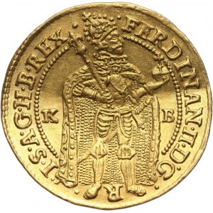 Hungary, Ferdinand II, 2 ducats 1631 KB, Kremnitz