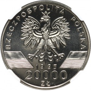 III RP, 20000 złotych 1993, Jaskółki, PRÓBA, nikiel