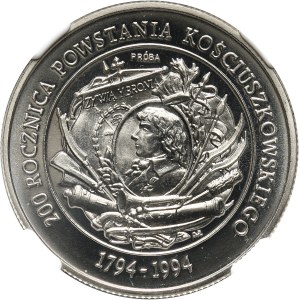 III RP, 20000 złotych 1994, Powstanie Kościuszkowskie, PRÓBA, nikiel