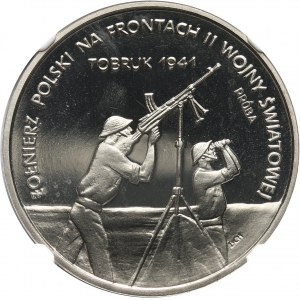 III RP, 100000 złotych 1991, Tobruk, PRÓBA, nikiel