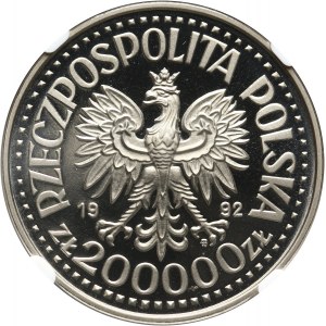 III RP, 200000 złotych 1992, Konwoje, PRÓBA, nikiel