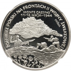 III RP, 200000 złotych 1994, Monte Cassino, PRÓBA, nikiel