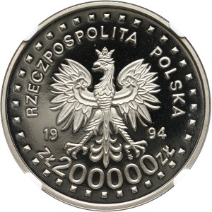 III RP, 200000 złotych 1994, Powstanie Kościuszkowskie, PRÓBA, nikiel