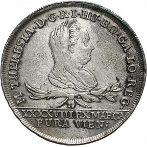 Księstwo Oświęcimsko-Zatorskie, Maria Teresa, 30 krajcarów 1776 IC FA, Wiedeń