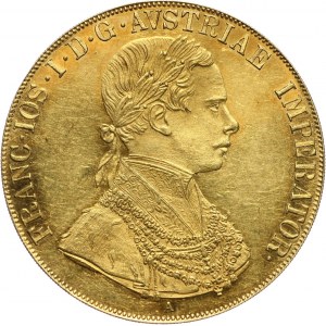 Austria, Franz Josef I, 4 Ducats 1855 A, Vienna