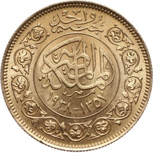 Egipt, Faruk I, 100 piastrów 1938