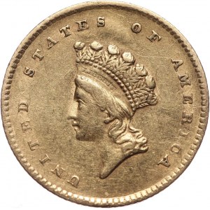 USA, Dollar 1854, Philadelphia