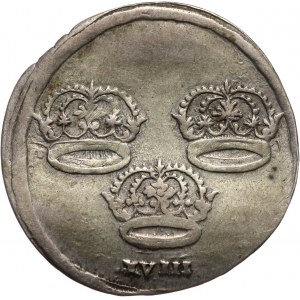 Karol X Gustaw, okupacja szwedzka, ort bez daty (1656), Toruń