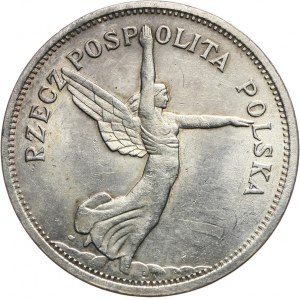 II RP, 5 złotych 1928, Warszawa, Nike