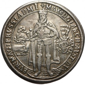 Austria, Teutonic Order, Maximilian I, Taler 1603, Hall