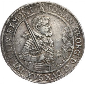 Niemcy, Saksonia, Jan Jerzy I, talar 1620, Drezno