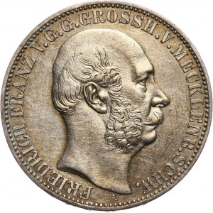 Germany, Mecklenburg-Schwerin, Frederick Francis II, Taler 1867 A, Berlin