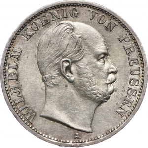 Germany, Prussia, Wilhelm I, Taler 1866 A, Berlin