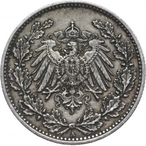 Germany, German Empire, 50 Pfennig 1898 A, Berlin