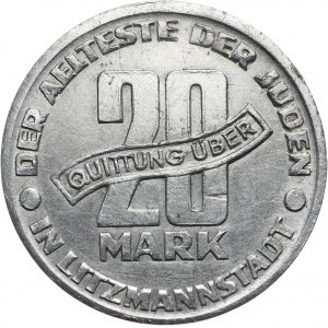 Getto w Łodzi, 20 marek 1943, Łódź, aluminium