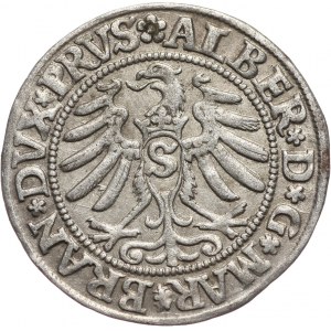 Prusy Książęce, Albert Hohenzollern, grosz 1532, Królewiec