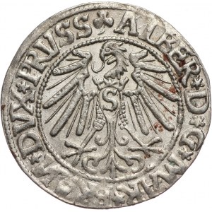 Prusy Książęce, Albert Hohenzollern, grosz 1545, Królewiec